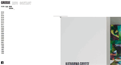 Desktop Screenshot of katharinagrosse.com